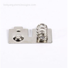 Button & Coil Spring Contact AAA Battery